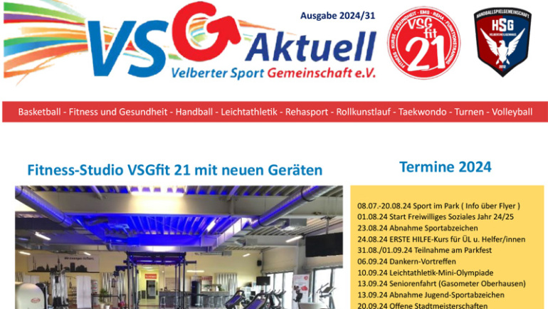 VSG aktuell 2024/31