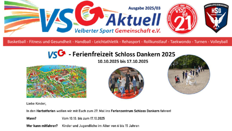 VSG aktuell 2025/03 Dankernfreizeit spezial